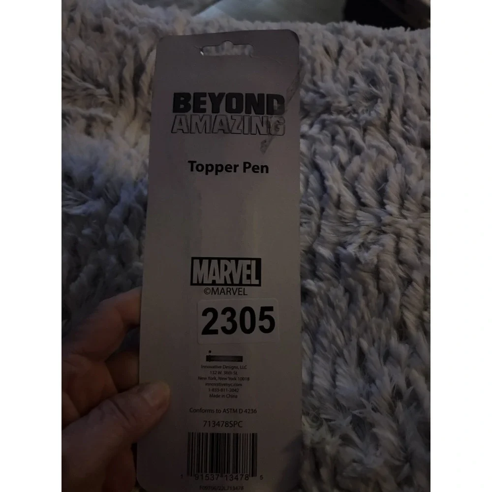 Vintage Marvel Beyond Amazing‎ Pen Topper New In Original Packaging. 3013
